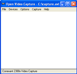 Open Video Capture Screenshot